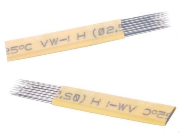 #15 Dual Row Flat Needle
